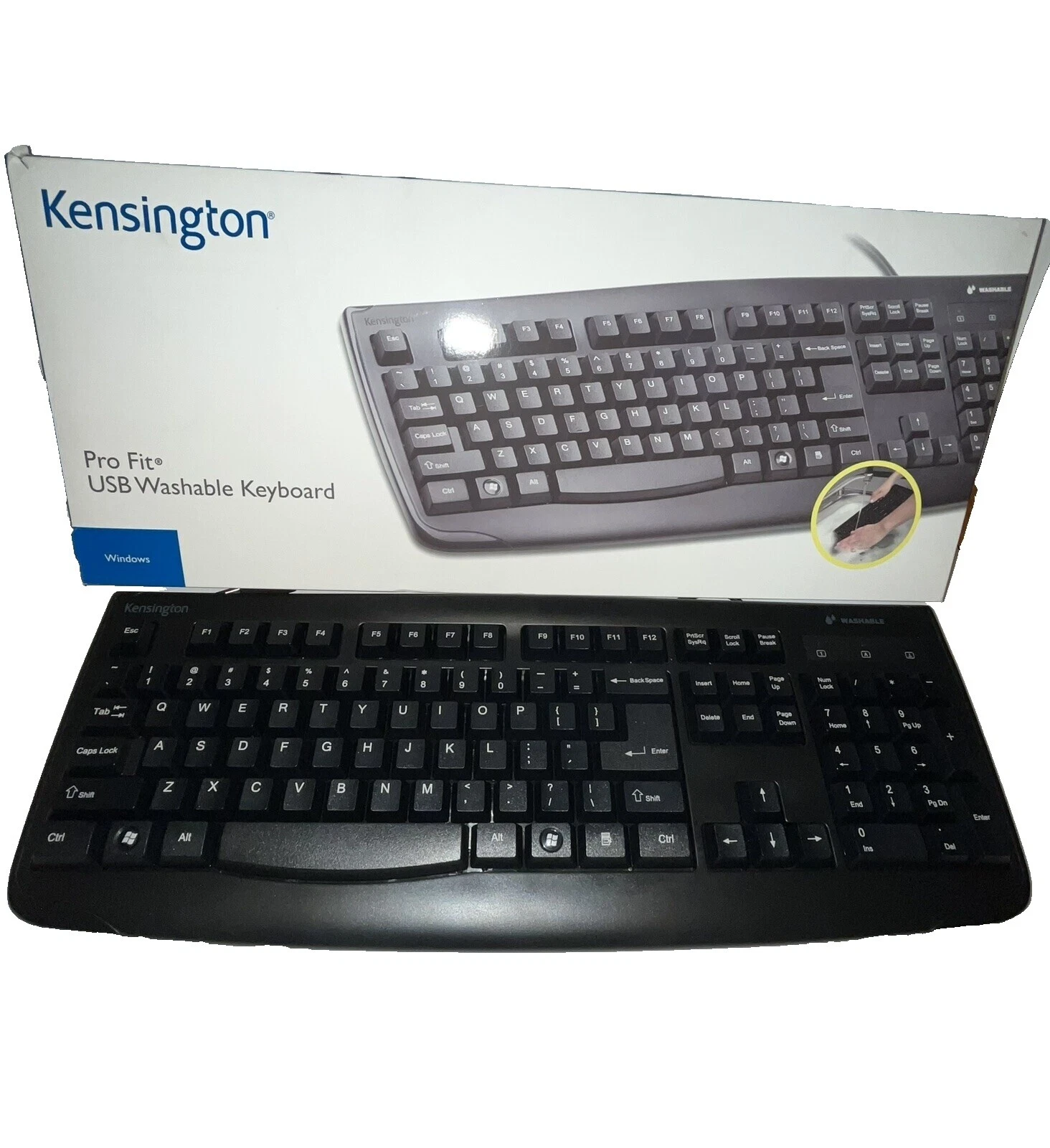Los teclados de ordenador estándar Kensington y teclados