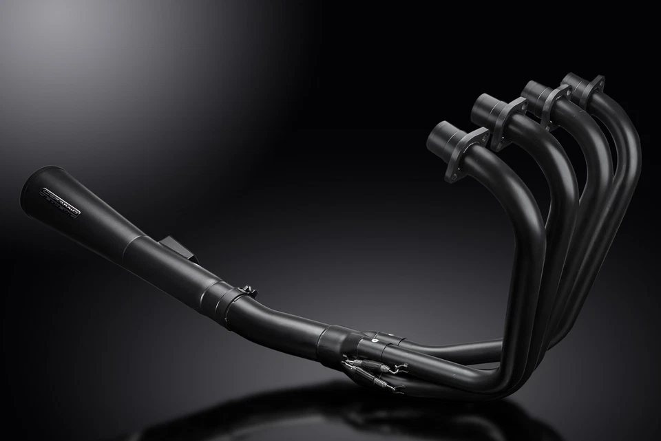 Классический керамический глушитель выхлопной системы Kawasaki KZ750 LTD E L H Delkevic 4-1 75-84 - Изображение 4 из 4