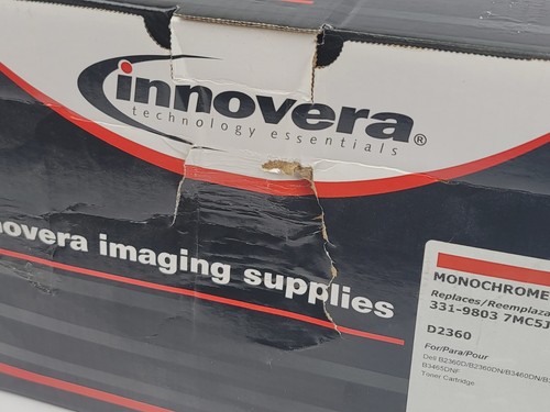 Innovera D2360 Toner Cartridge for Dell Replaces 331-9803 7MC5J RGCN6 - Picture 2 of 7