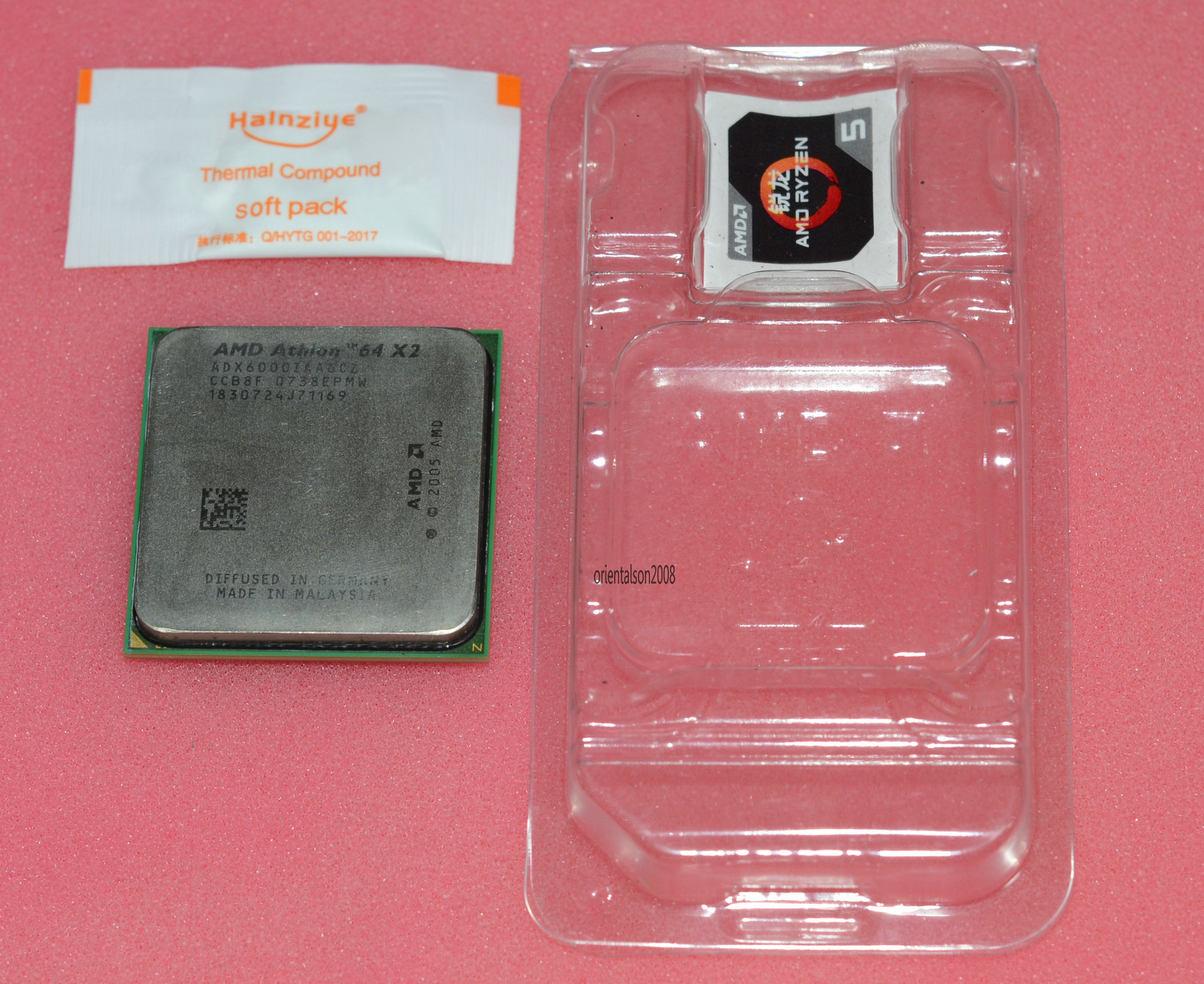 Amd Athlon 64 X2 6000 3 Ghz Dual Core Cpu Processor Adx6000iaa6cz Socket Am2 2mb 125w Amd Athlon 64 X2 6000 3 Ghz Dual Core Cpu Processor Adx6000iaa6cz Socket Am2 2mb 125w