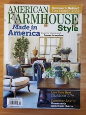 AMERICAN FARMHOUSE STYLE MAGAZINE AUG/SEPT 2021, MADE IN ANERICA