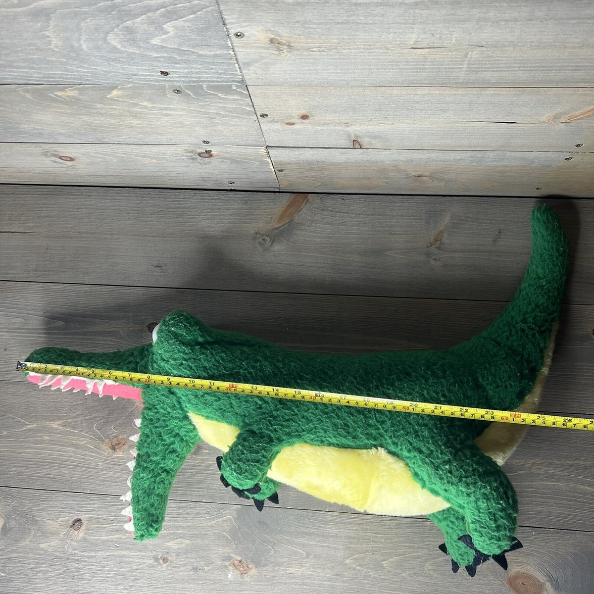 RARE Vintage Crocodile Alligator Plush Possum Trot 1980 26
