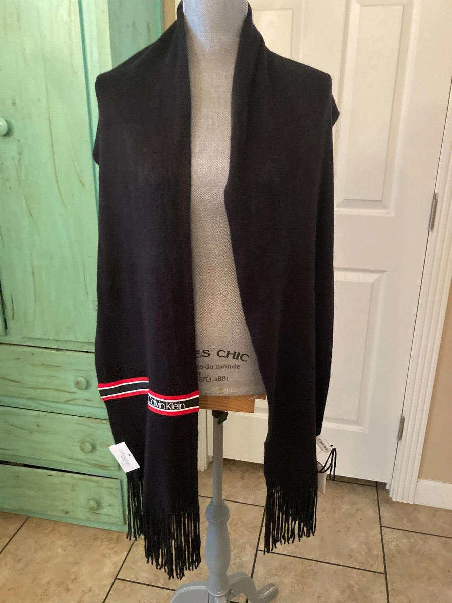Calvin klein hotsell black scarf