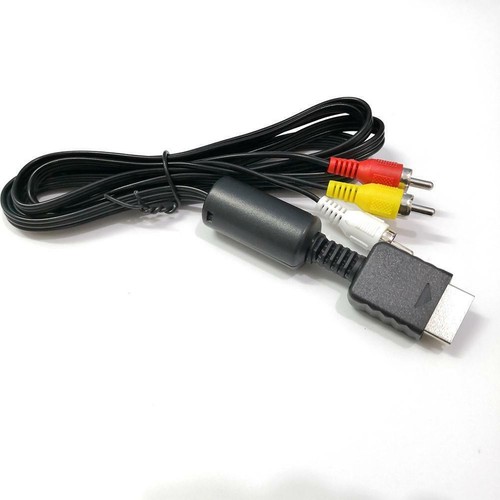 Rca AV Audio Video Cable TV For PS1 1.8m Adapter US - Picture 8 of 12