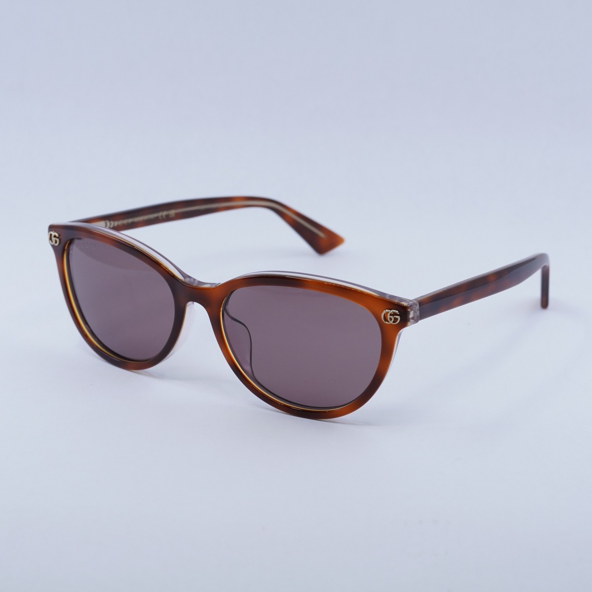 Gucci GG1818SK 004 Havana/Violet 56-17-145 Sunglasses New 