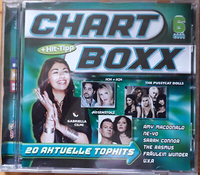 Chart Boxx 6/08, Zustand sehr gut, Colbie Caillat, Gabriella Cilmi, Rosenstolz .