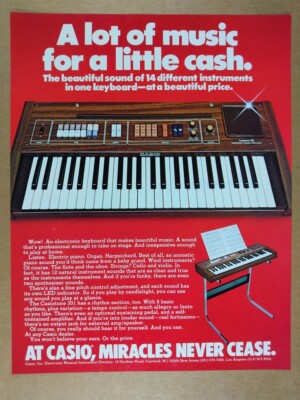 カシオトーン Casiotone 301 エレクトーン Vintage Casio