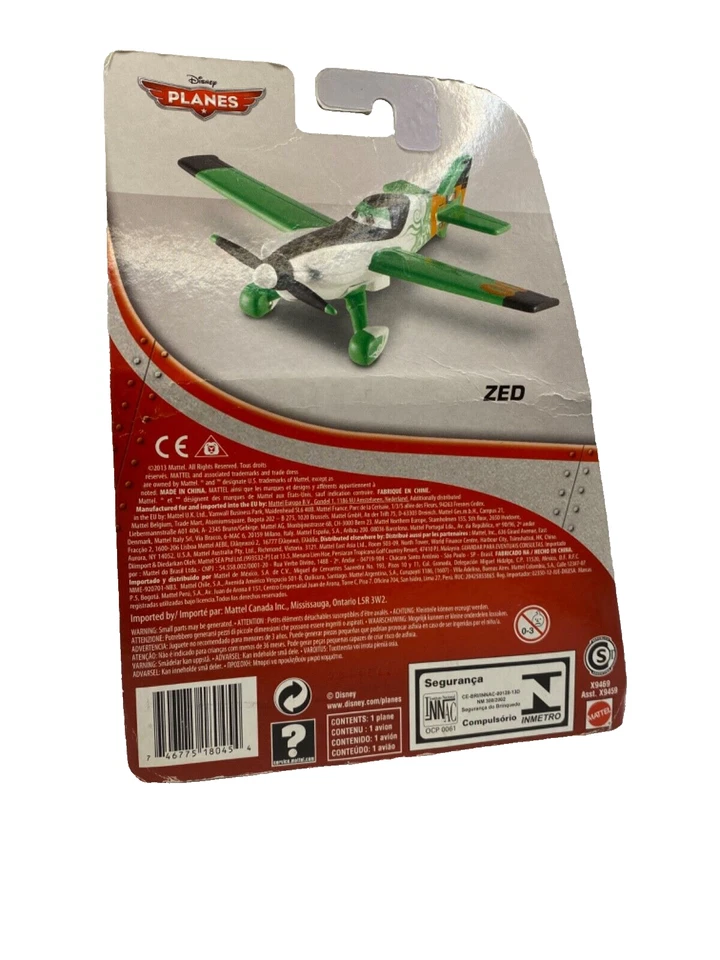 Disney Planes - Zed - 1.55 - Die Cast  - New - Image 4 of 4