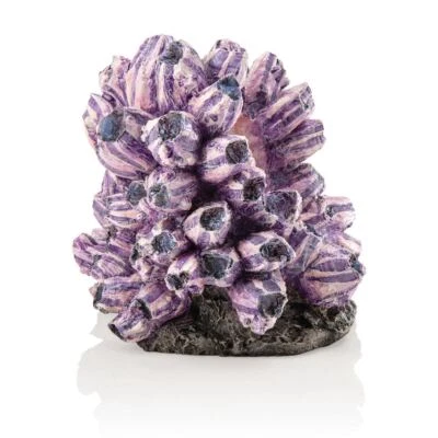 BIORB BARNACLE SCULPTURE AQUARIUM DECORATION MEDIUM FISH TANK ORNAMENT PURPLE