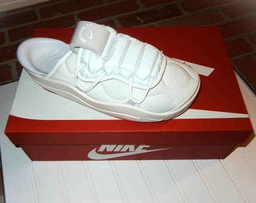 Nike Offline Mules PHANTOM / White / PURE Platinum ICE BLUE - Picture 10 of 11