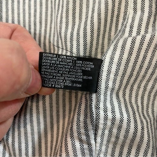 Club Monaco Mens Black puff Jacket Waterproof Business Casual Puff Coat L - Picture 8 of 12