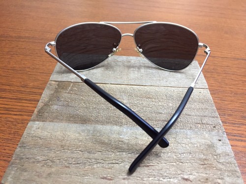 Cole Haan Unisex Aviator C1669 Brown Mirror Polarized Sunglasses *EUC!* Be Cool. - Picture 5 of 11
