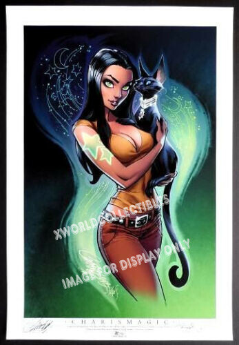 J. SCOTT CAMPBELL CHARISMAGIC SDCC DIARIO IMPRESIÓN ARTÍSTICA LIMITADA EDICIÓN AP Firmado - Imagen 1 de 1