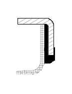 49359800 CORTECO Shaft Seal, intermediate shaft