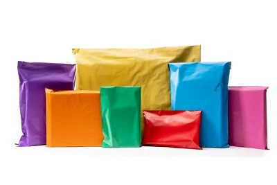 ODL PACKAGING Coloured Mailing Bags Strong Cheap Poly Postal Postage Post Mail Self Seal