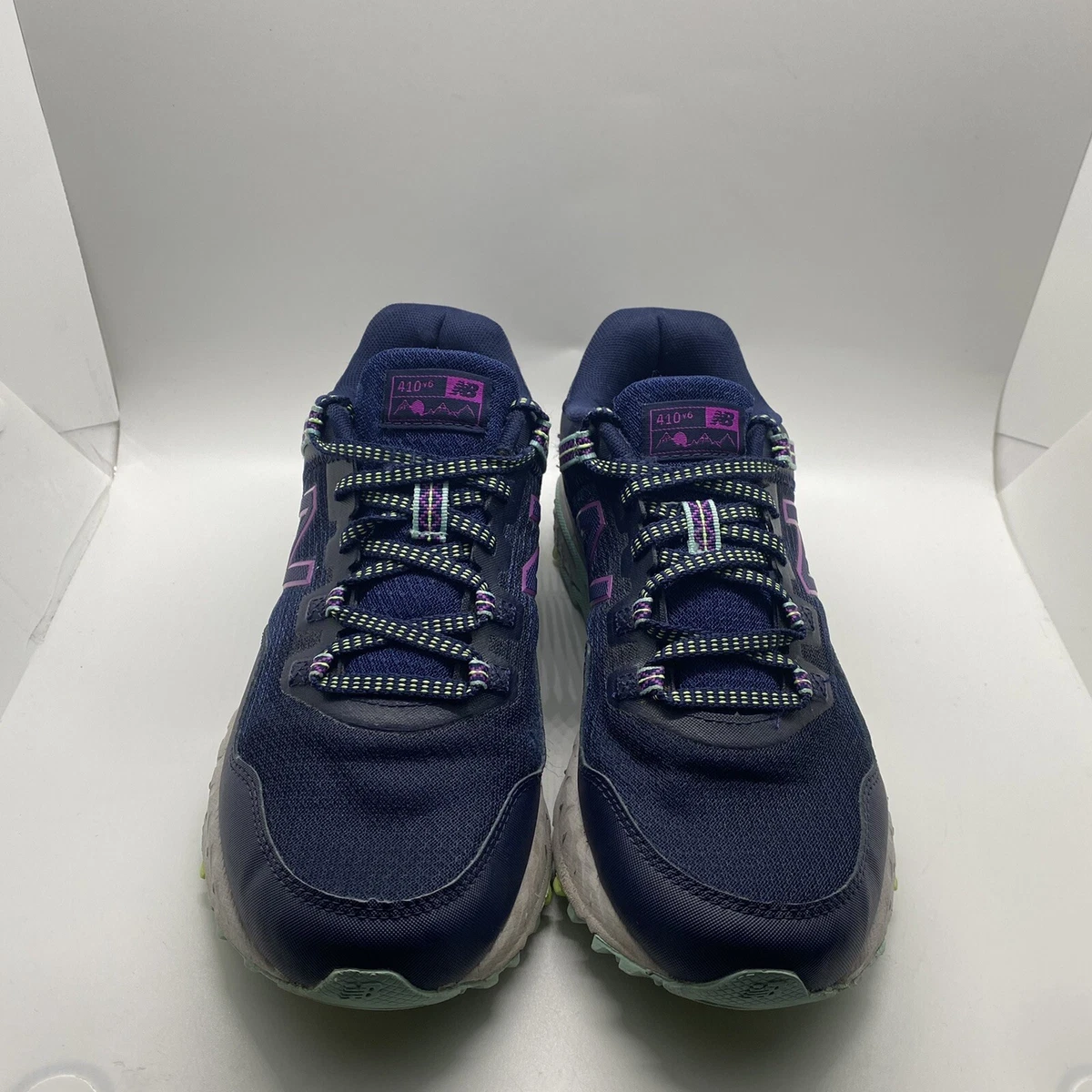 New Balance 410 V6 Trail Running Shoes Blue/Purple Size 8.5B | eBay