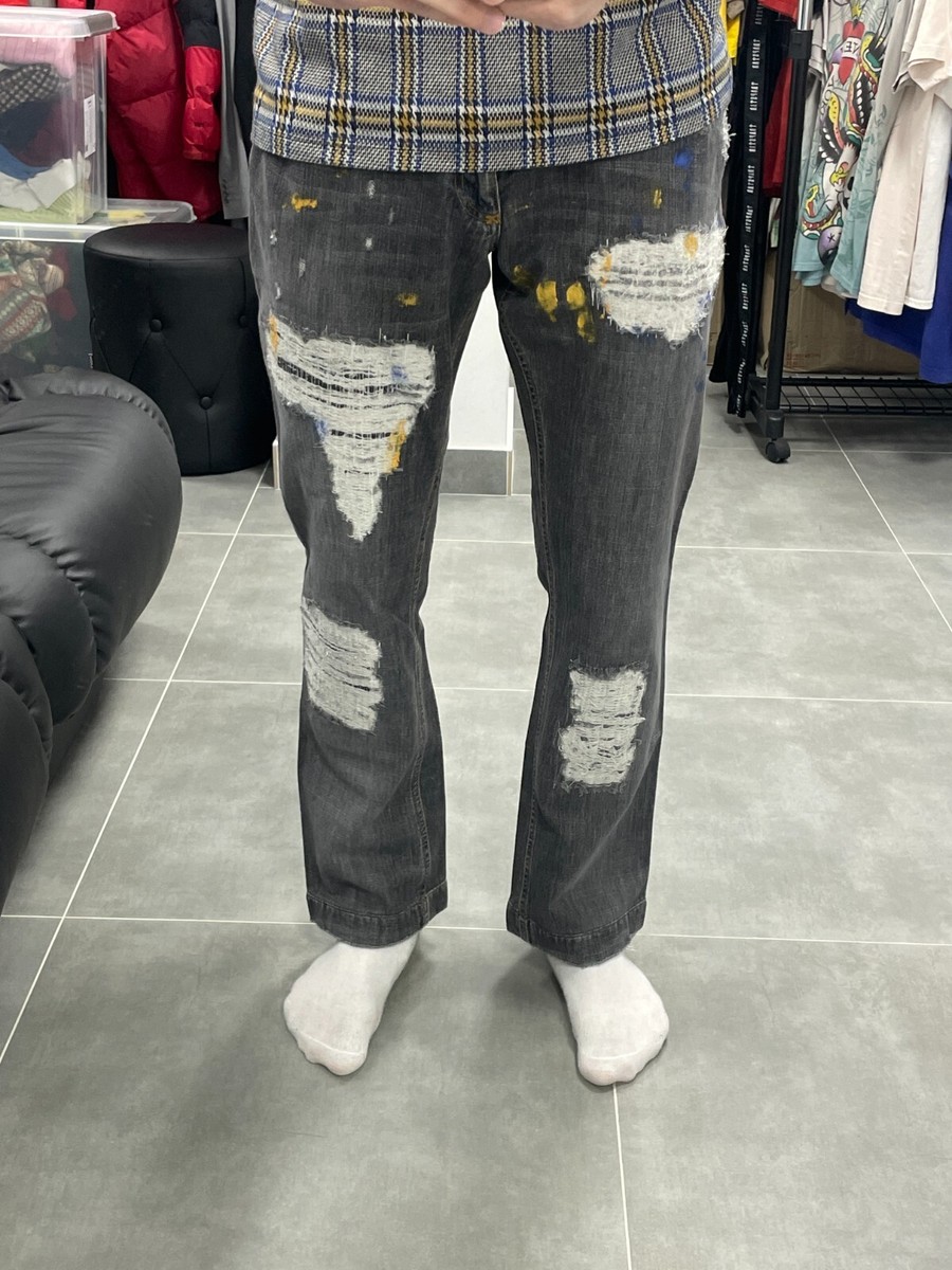 Dolce & Gabbana カーゴデニムパンツ　サイズ46 D&G ドルチェ＆ガッバーナ デニムパンツ サイズ:26/40 ブルー 綿