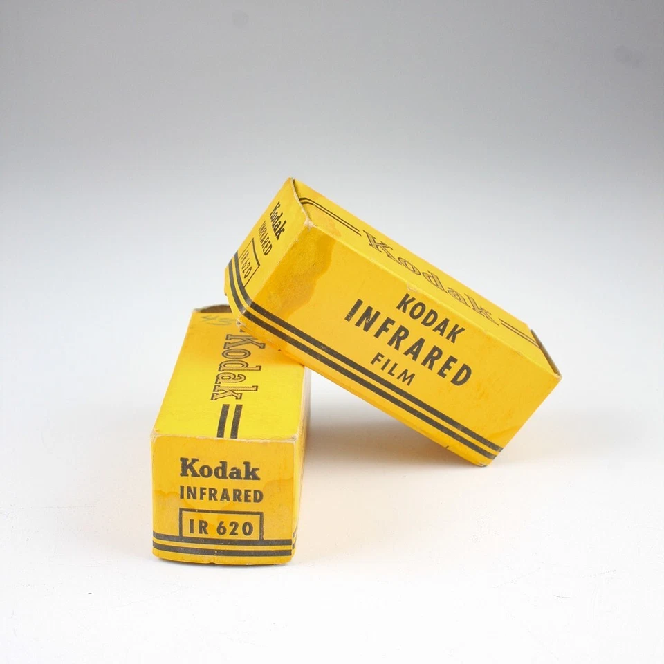 Kodak - Película en rollo infrarroja IR 620 en blanco y negro *Caducada 1951* Coleccionable de colección Foto 2 de 4