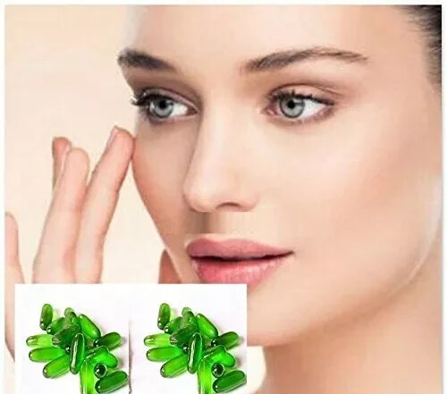 Evion 400 mg Capsule Vitamin E For Face Hair Acne Nails - Free Shipping - Bild 7 von 8