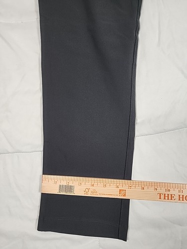 32x32 Lululemon ABC Trouser Classic Fit Warpstreme Color Obsidian Men's Pants - Picture 4 of 15