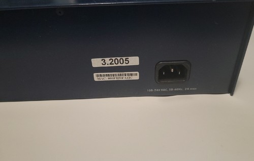NETGEAR FSM 750S 10/100 MANAGED STACKABLE SWITCH 48 PORT 2/GB PORT - Picture 6 of 7
