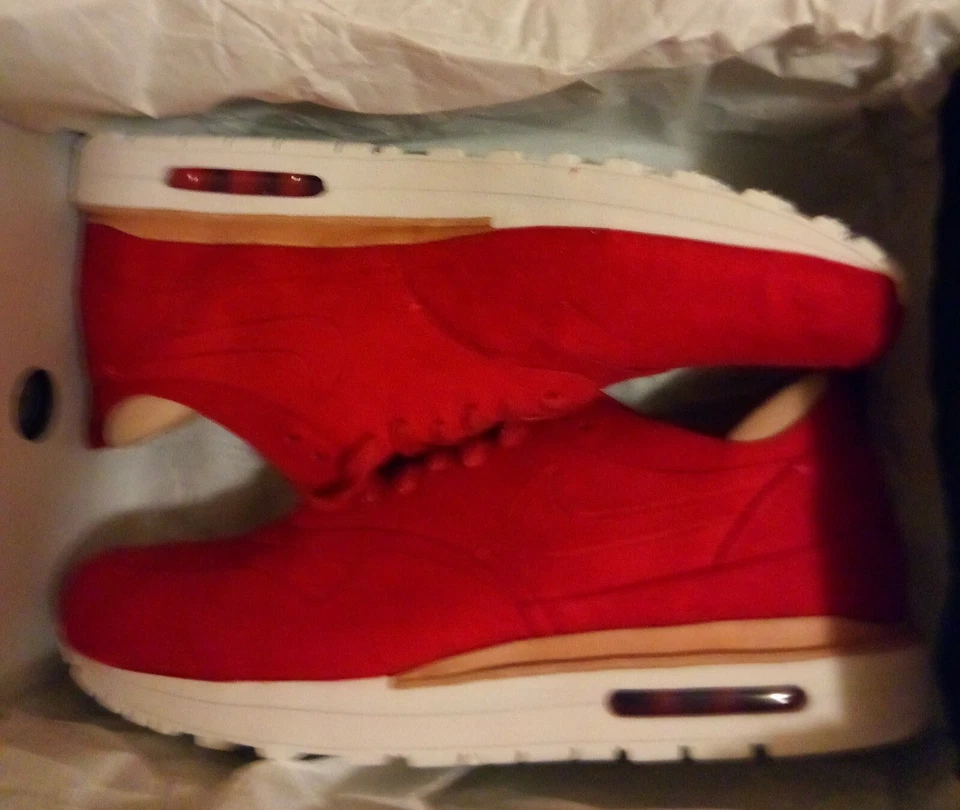 Air Max 1 Royal Gym Rojo (Deadstock) Hombre Talla 10.5 Mujer Talla 12 Foto 4 de 4