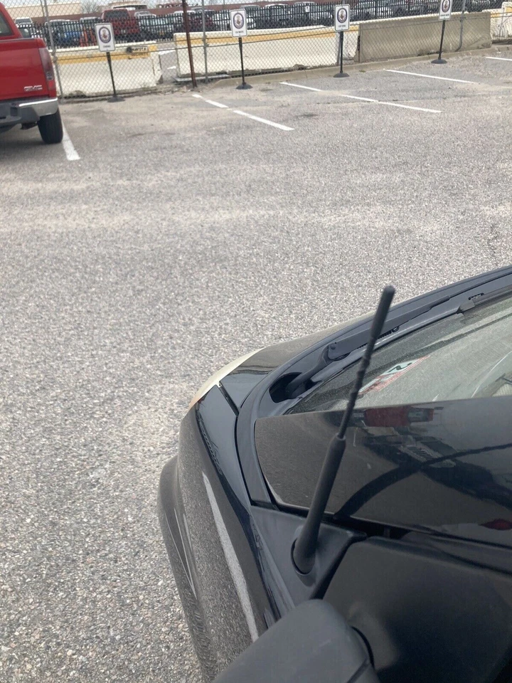 Mastro de antena 9" polegadas preto Power Rod rádio AM/FM para SMART FORTWO 2008-2015 novo  - Imagem 3 de 4