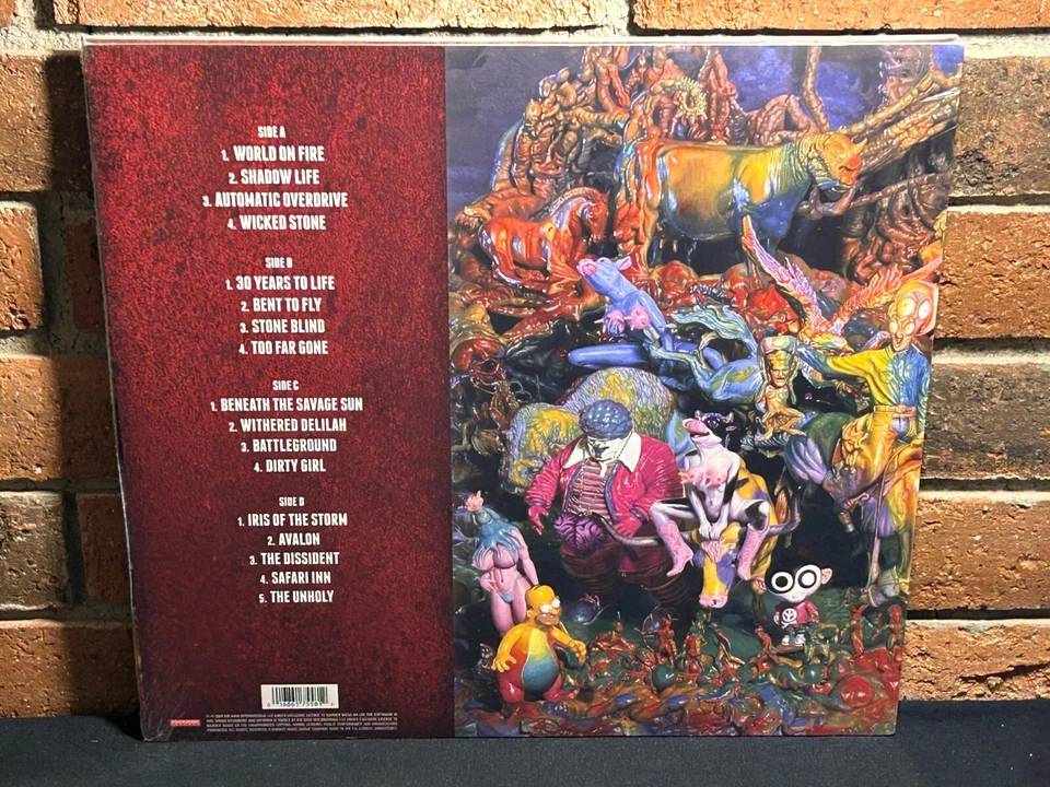 SLASH MYLES KENNEDY - World on Fire, Limited Import 2LP BLACK VINYL Gatefold NEW - Image 2 of 4