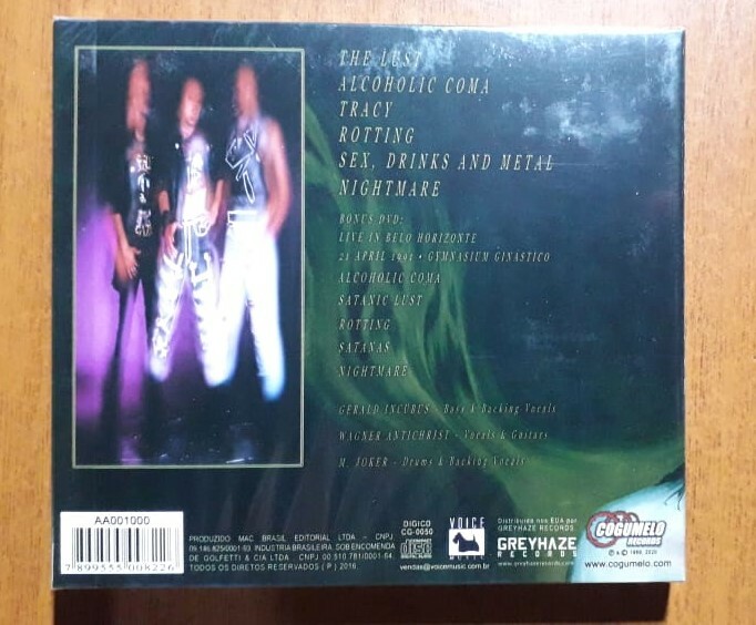 Sarcofago - Rotting CD + DVD Braz Edition | eBay