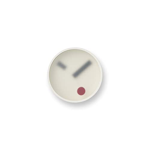 Lemnos Analog Wall Clock KM22-01 Kehai Minimalist Design White Plaster Aluminum - Picture 3 of 7