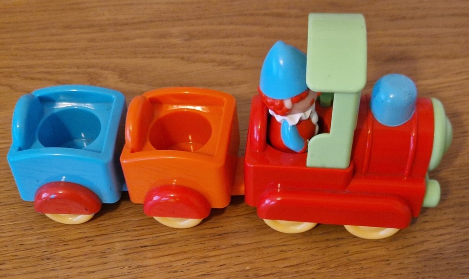 ELC Happyland Fairground Train & Clown Figure eBay
