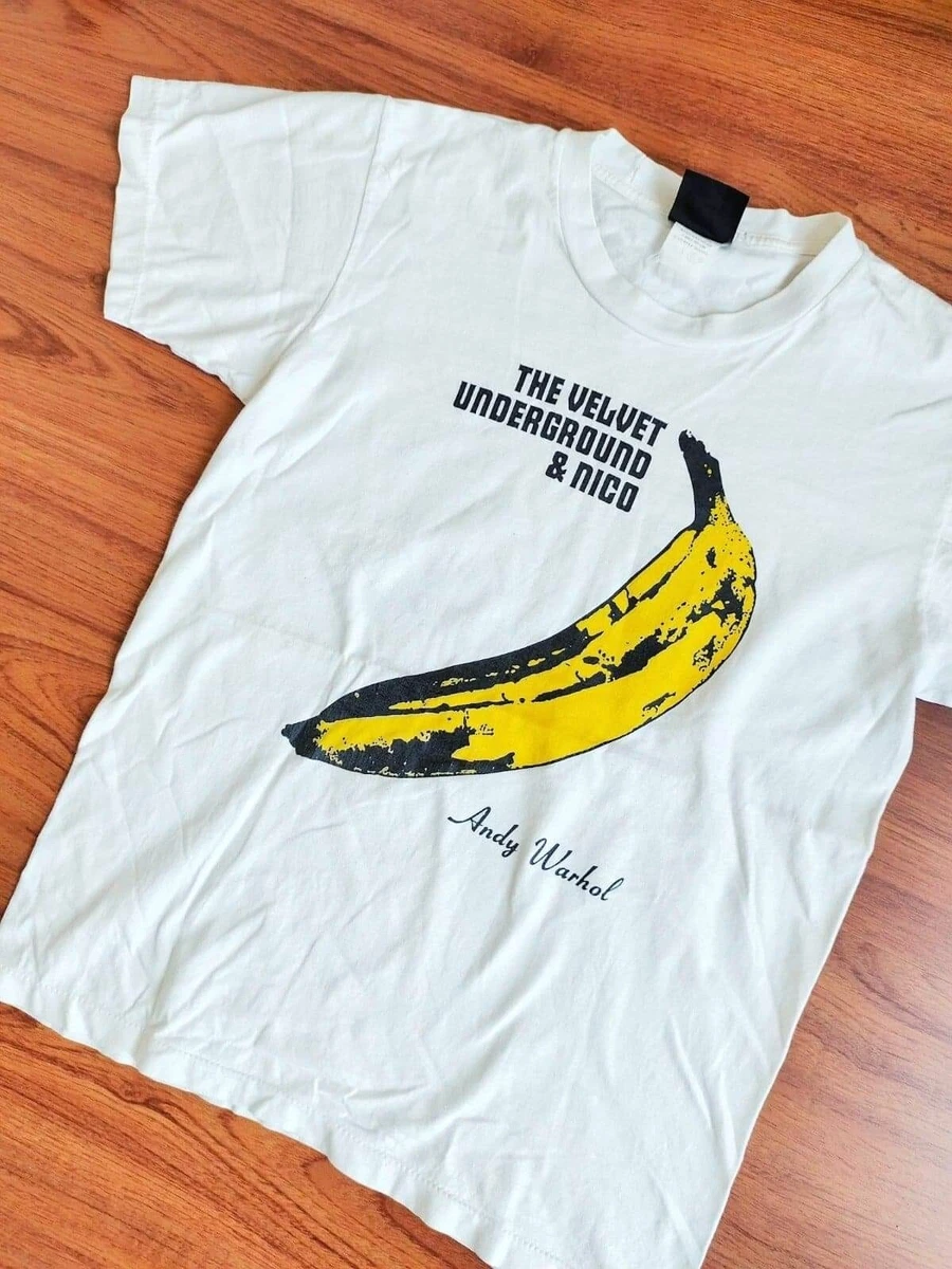 Rare Vintage The Velvet Underground & Nico Andy Warhol 90's T