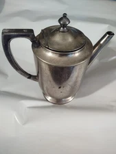 Vintage Plaza Hotel New York Coffee Tea Pitcher Benedict Indestructo Stainless