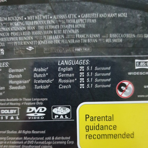 The Bean Movie the Ultimate Disaster DVD Rowan Atkinson R4 FREE POST - Picture 3 of 5