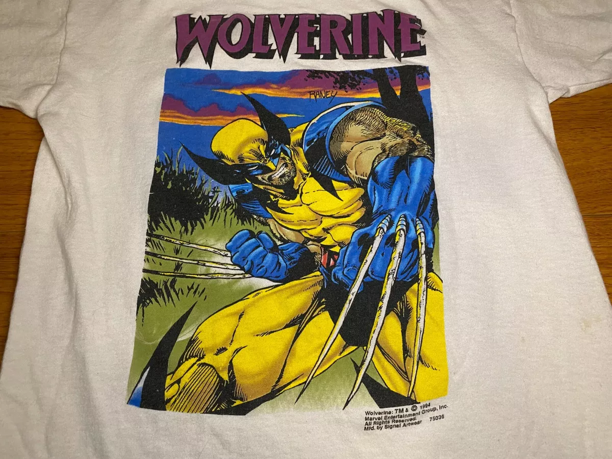 1994 Crunch N Munch X-Men Wolverine Shirts Kids Size Medium Mail