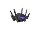ASUS ROG Rapture WiFi 6E Gaming Router (GT-AXE16000) - Quad-Band, 6 GHz Ready, D