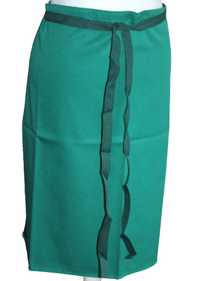 L464 pre-binder apron pre-plug bistro apron 78 cm x 60 cm gastronomy profession Green