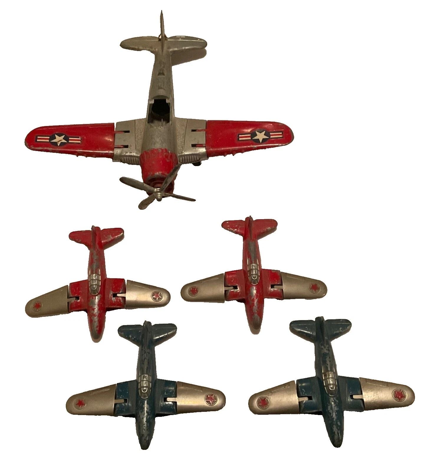 Hubley militares Aviones DieCast y de juguete