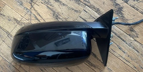 2011 2020 DODGE CHARGER LEFT DRIVER DOOR MIRROR 5 WIRE 80423A00 BLACK OEM