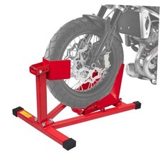  Motorcycle Front Tire Chock, Adjustable Motorcycle 1500lbs for 16"-21" Wheels