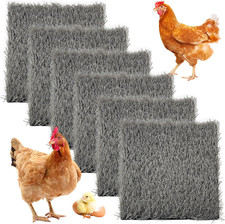 6 Pcs Chickens Nesting Box Pads -12 12",Washable Chickens Nesting Pads Artificia