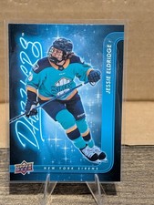 2024-25 Upper Deck PWHL Jessie Eldridge #DZ-9 Dazzlers Blue