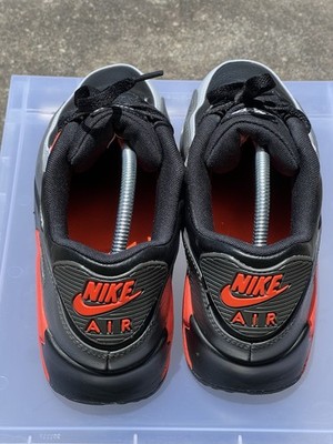 Nike Air Max 90 Essential Infrared Black Grey 652980-002 Men s Size 10.5 No Box
