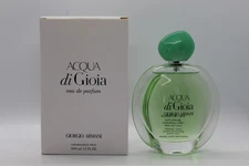 Acqua Di Gioia By Giorgio Armani For Women 3.4oz EDP Unsealed Box (T)