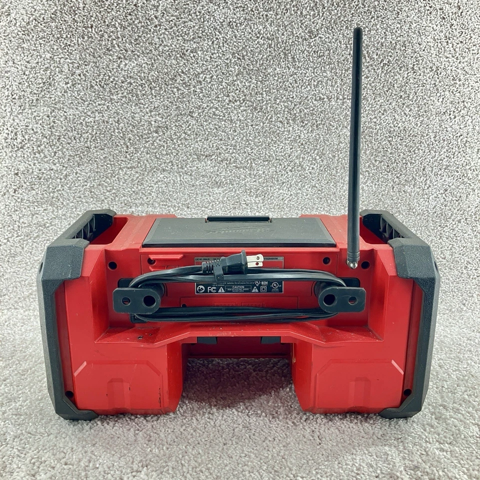Milwaukee Jobsite Radio 2890-20 18 Volt M18 Cordless Corded USB ChargerTOOL ONLY - Image 4 of 4