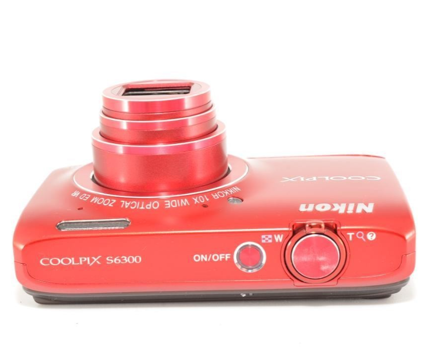 92 Nikon COOLPIX S6300 レッド Nikon Coolpix S6300 RED 16MP 10X Digital Camera Bundle Fully