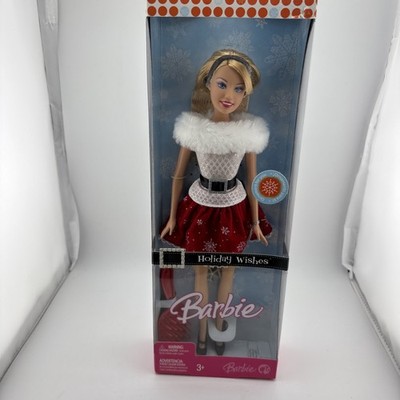 Barbie Holiday Wishes Doll 2007 Mattel J9207 NIB