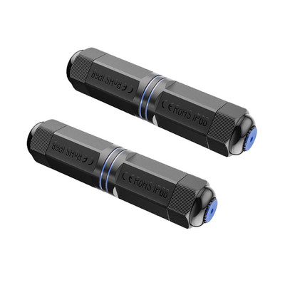 Waterproof RJ45 Coupler IP68, CAT6/CAT5E/CAT5 Female to Female Coupler Connector