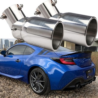 Auto Rear Exhaust Pipe 38-54mm Tail Muffler Tip For 2023 Subaru BRZ Limited