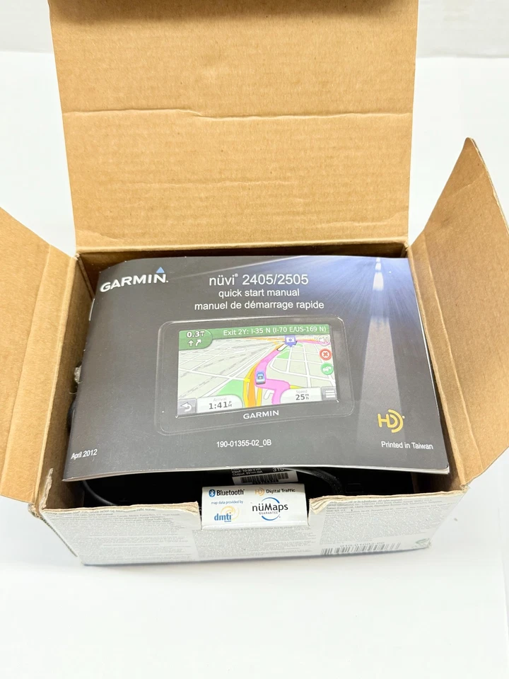 Garmin Nuvi 2595LM Automotive Mountable Bluetooth GPS Bundle Mount and Case - Image 2 of 4